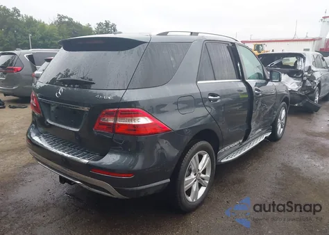 2015 Mercedes-Benz Ml 350 4Matic from USA, damaged, VIN 4JGDA5HBXFA470763